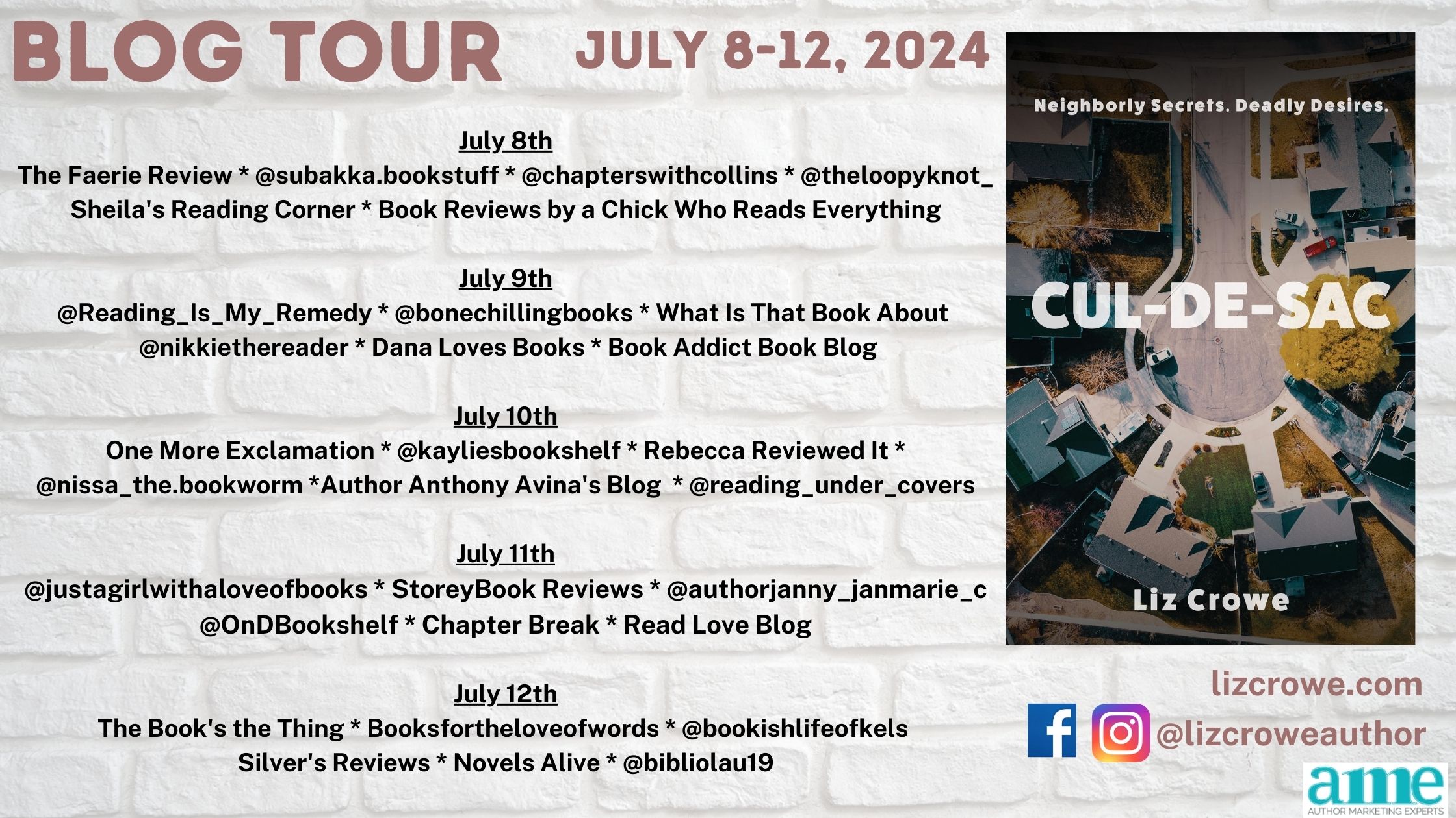 Liz Crowe Blog Tour